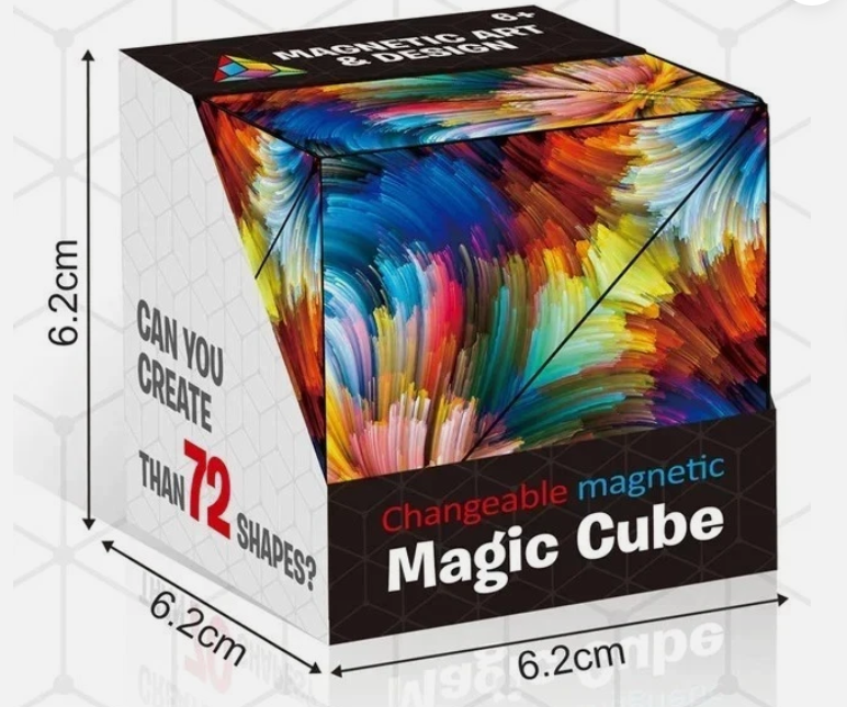 Magnetic 3D Puzzle Cube - Unleash Creativity!