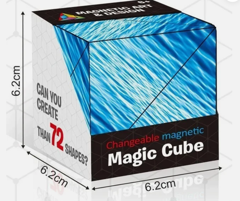 Magnetic 3D Puzzle Cube - Unleash Creativity!