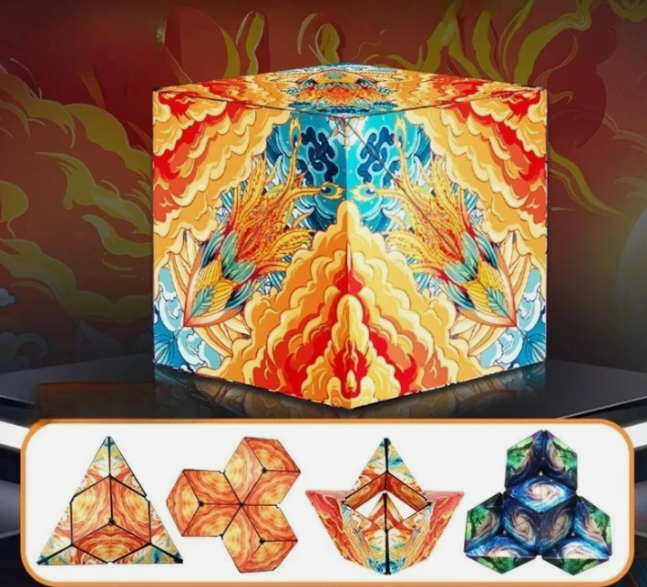 Magnetic 3D Puzzle Cube - Unleash Creativity!