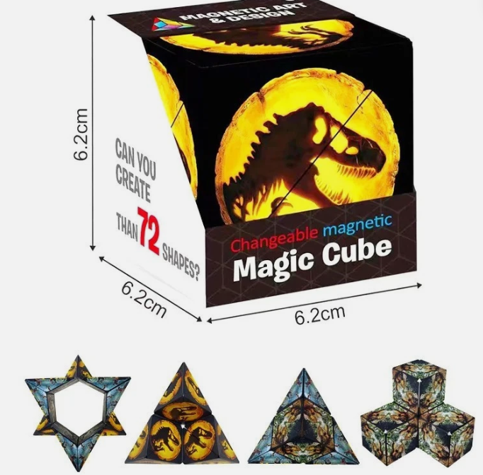 Magnetic 3D Puzzle Cube - Unleash Creativity!