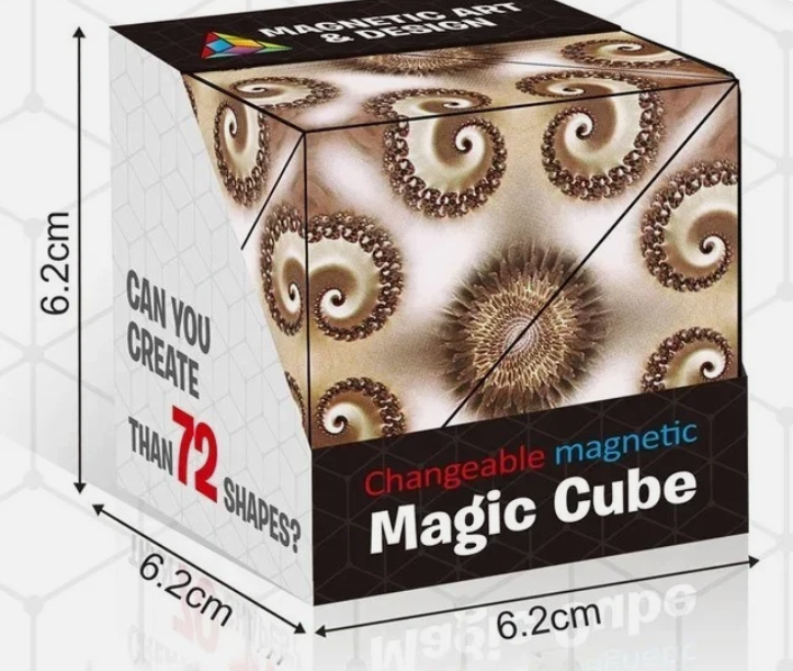 Magnetic 3D Puzzle Cube - Unleash Creativity!